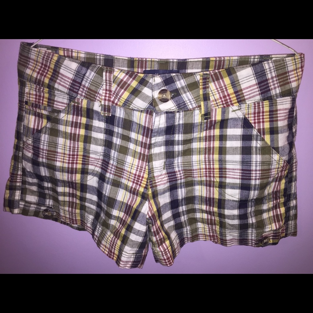 Plaid Summer Shorts
